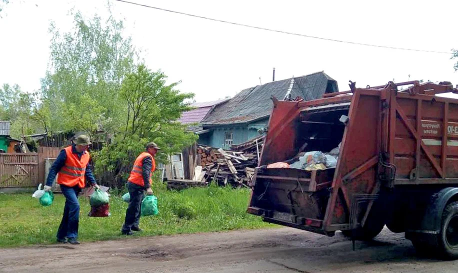 Вывоз мусора из частного дома в Прохладном в октябре