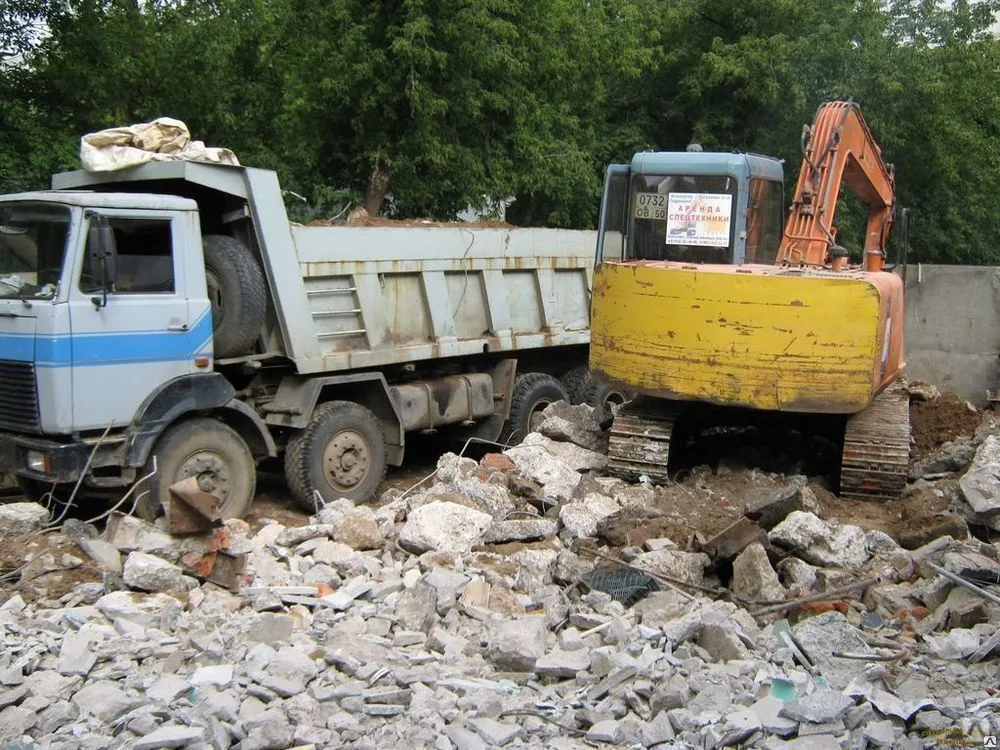 Вывоз бетонного боя и утилизация в Прохладном в октябре
