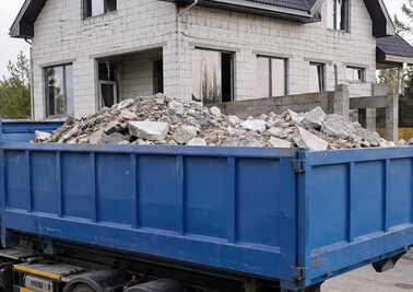 Вывоз строительного мусора с участка
